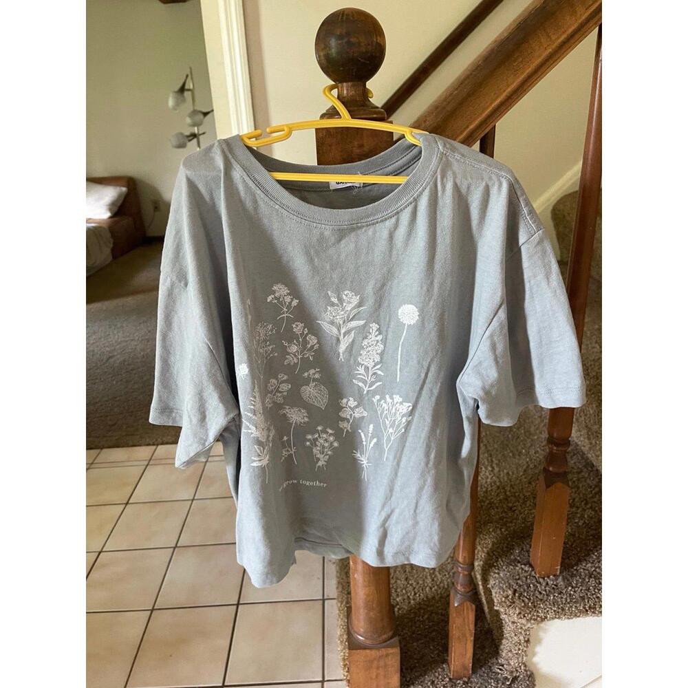 Garage Pale Green Floral Tee